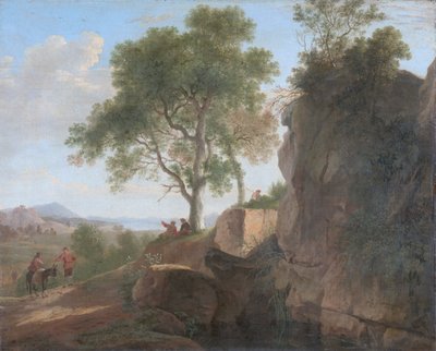 Italienische Landschaft von Herman van Swanevelt